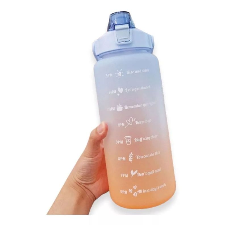 Pack 2 Botellas Agua Motivacionales De 2 Litros Y 900 Ml-2