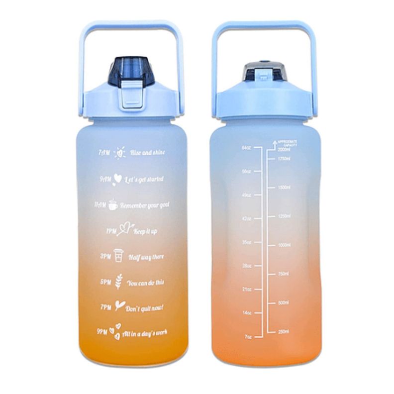 Pack 2 Botellas Agua Motivacionales De 2 Litros Y 900 Ml-5
