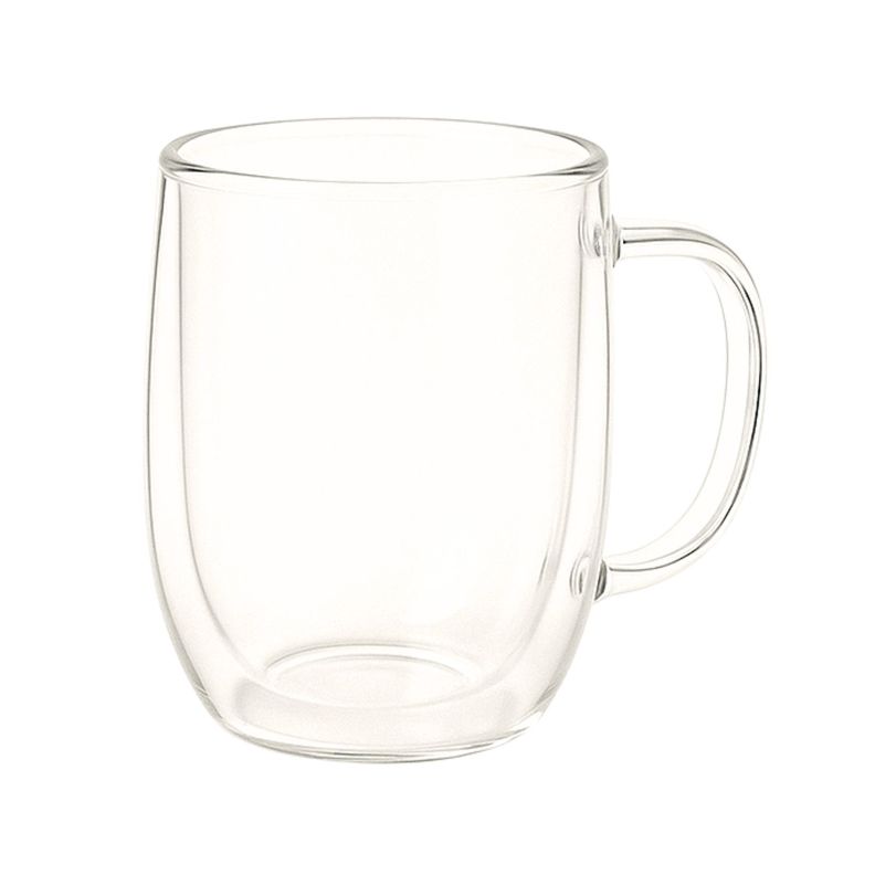 Tazon Vidrio Doble Pared 250mL Cafe Cappuccino Caliente-0