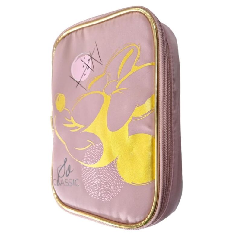 Estuche Organizador Escolar Viaje Diseño Elegante Rosa-0