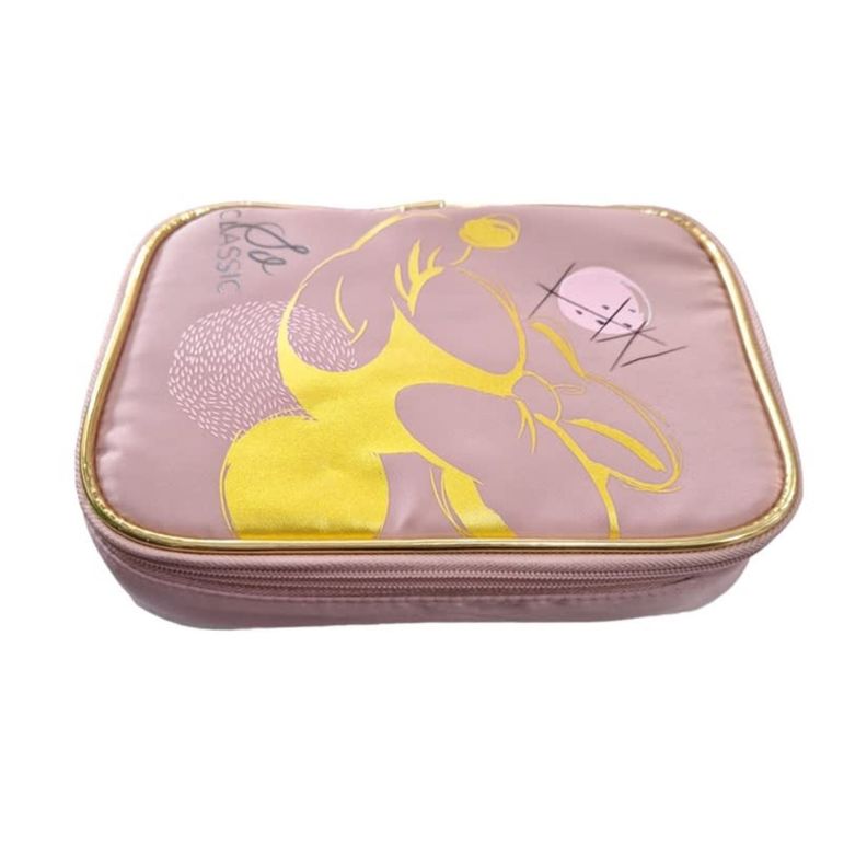 Estuche Organizador Escolar Viaje Diseño Elegante Rosa-2