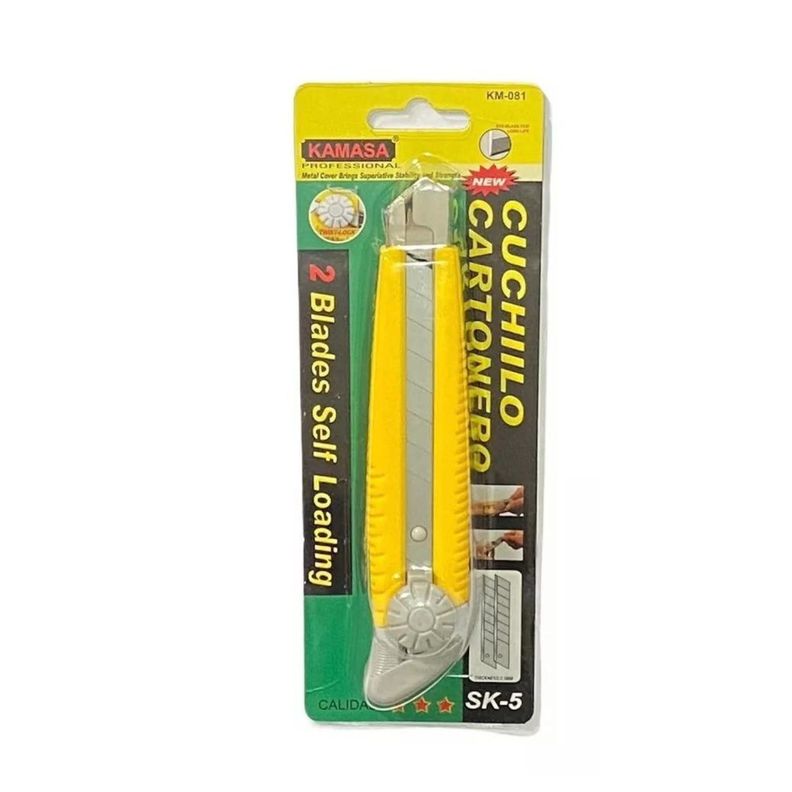 Cuchillo Cartonero Kamasa Para Manualidades Trabajo Cuchillo-1