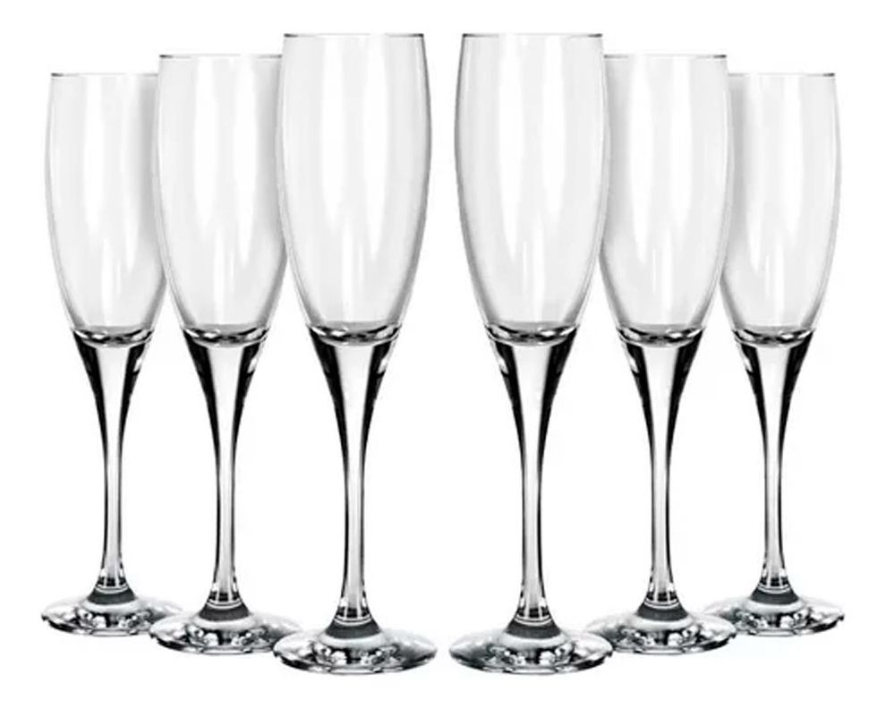 Set 12 Copas Espumante Champagne Barone Nadir 190 Ml -1