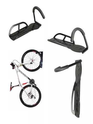 Soporte Bicicleta Pared Porta Bicicleta Gancho Para Colgar Color Negro-4