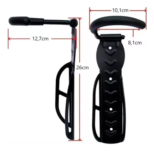 Soporte Bicicleta Pared Porta Bicicleta Gancho Para Colgar Color Negro-6