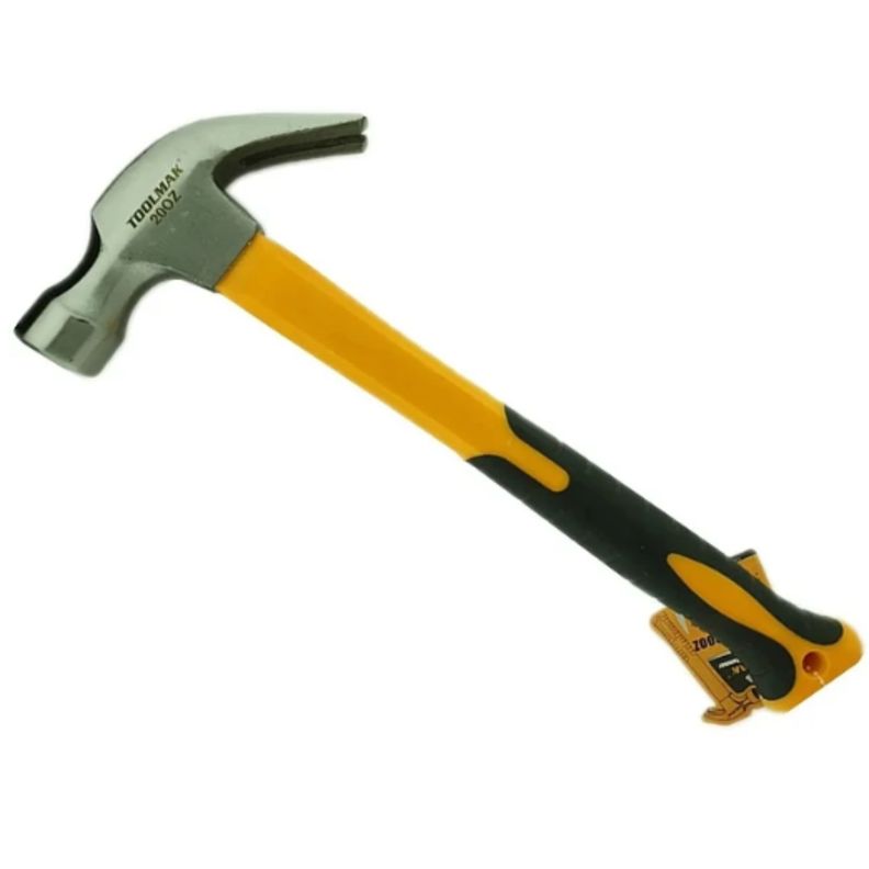 Martillo Carpintero Mango de Fibra 20Oz Ergonomico Ferreteria-1