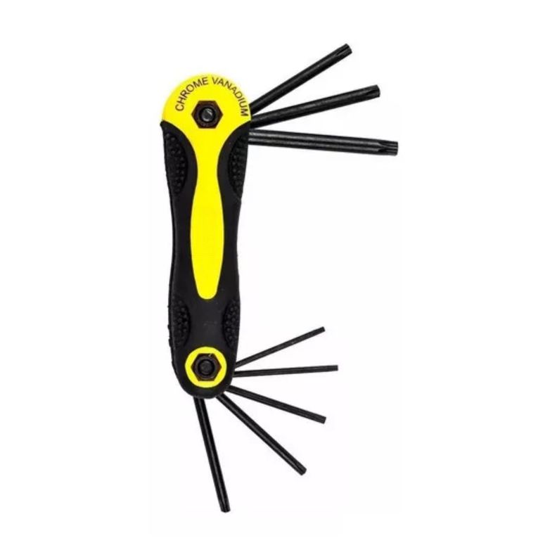 Set Llave Torx Puntas Estrellas 8 Piezas Herramienta Profesional-0