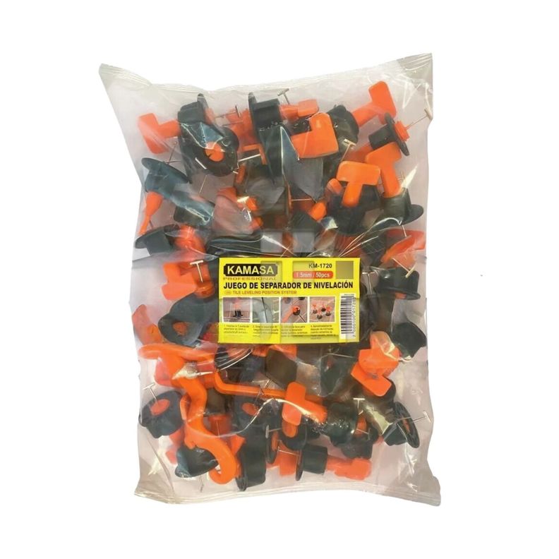 Kit Nivelador Ceramica Reutilizable Herramienta KM1720-0