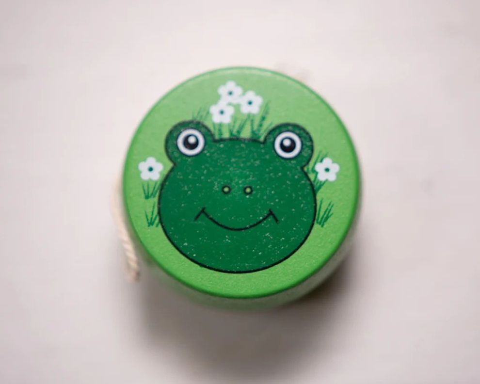 Yoyo De Madera Para Niños Juguete Clasico Yoyo De Madera.-2