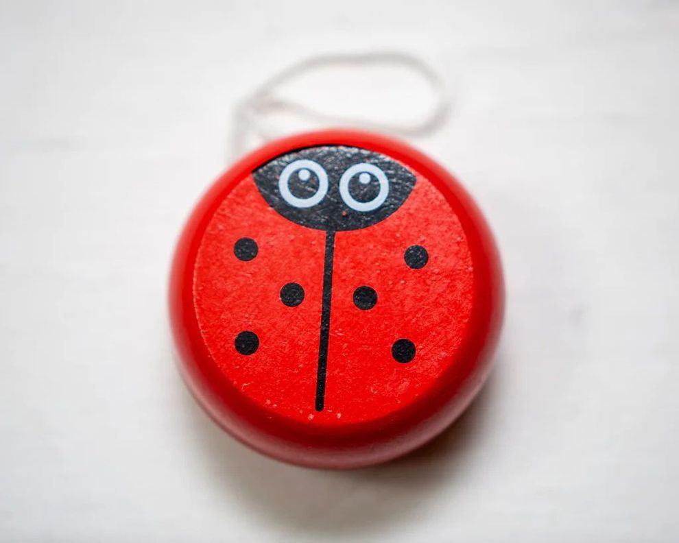 Yoyo De Madera Para Niños Juguete Clasico Yoyo De Madera.-5