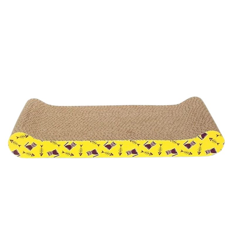 Rascador Especial Carton Corrugado Grueso Para Gatos + Catnip