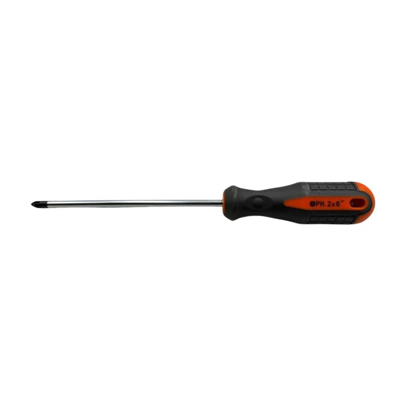 Destornillador Punta de Cruz 6x6mm Herramienta Ferreteria-0