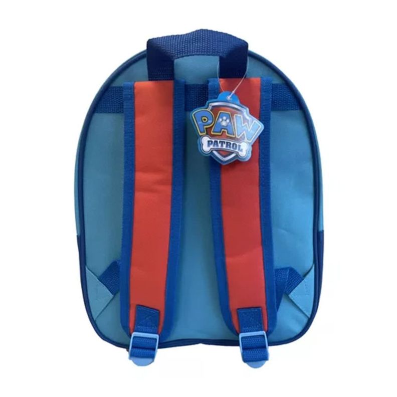 Mochila Infantil Perro Policía Azul Niños Escoalr Divertida-2