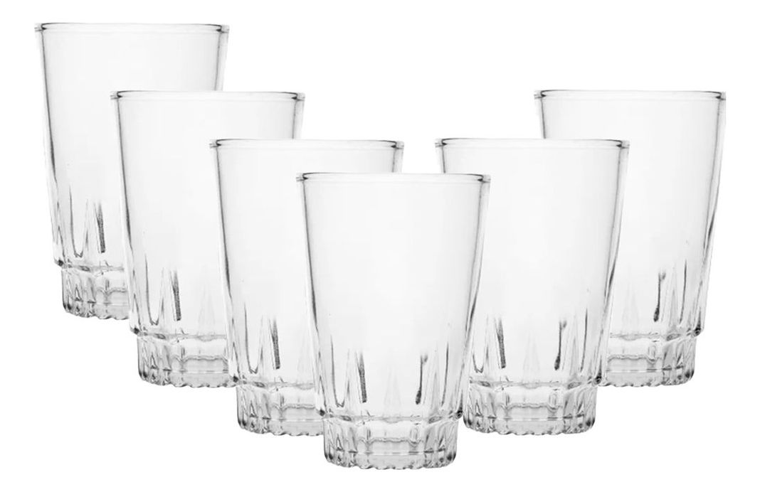 Set 12 Vasos Altos Torino Tragos Allegra 320 Ml-1