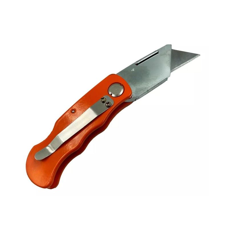 Cuchillo Cartonero Asaki Con 3 Repuestos Trabajo Cartonero-1