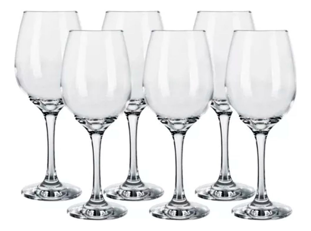 Set 6 Copas Barone Para Vinos Nadir 385 Ml -0