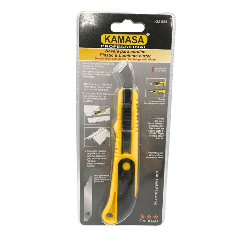 Cuchillo Cartonero Para Calar Kamasa Manualidades Trabajo-0