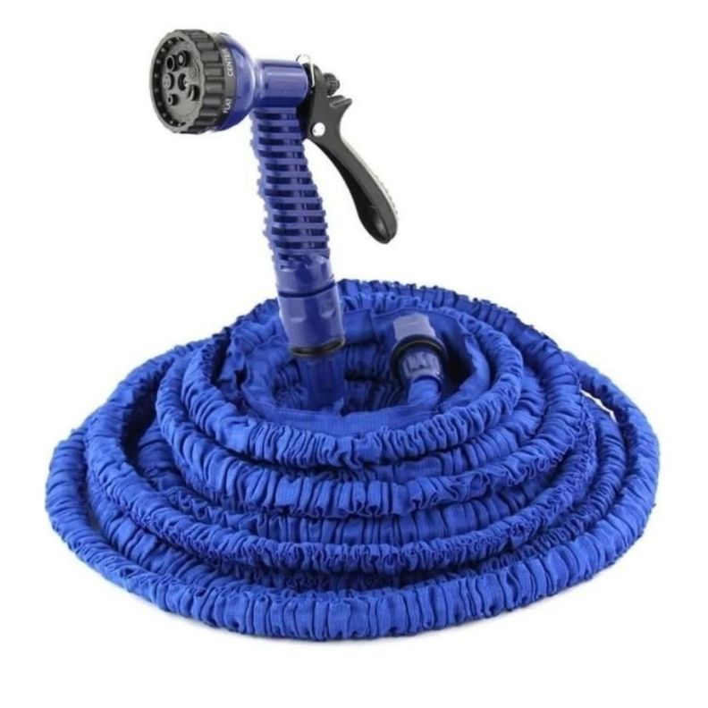 Manguera Retractil Expandible 22.5 Mts Riego Jardin -1