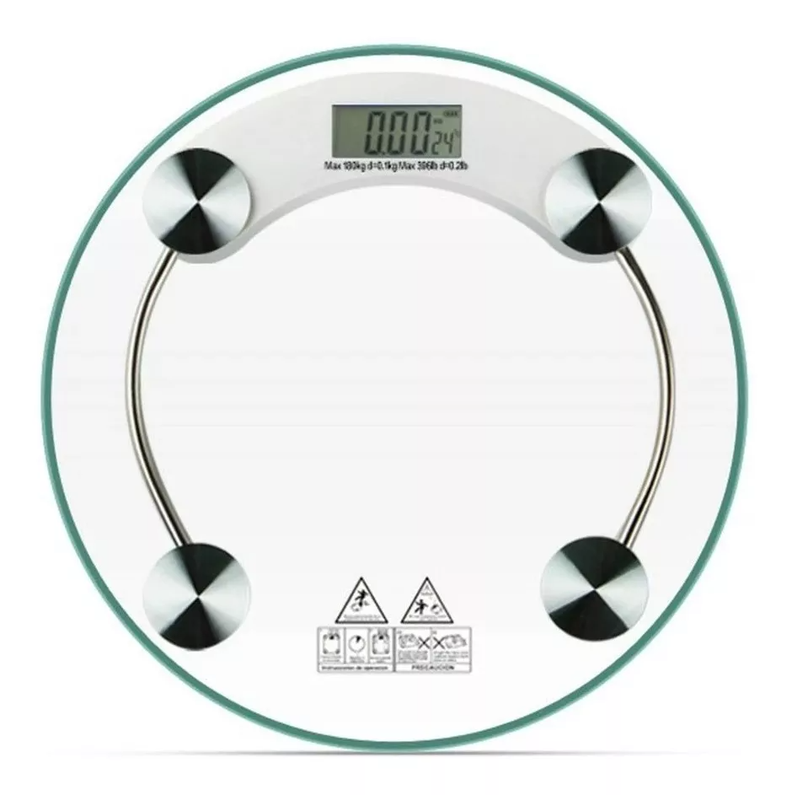 Balanza Peso Báscula Digital De Baño Vidrio 180kg-2