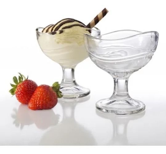 Set 4 Copas Para Helado Postre Acapulco Florencia-2