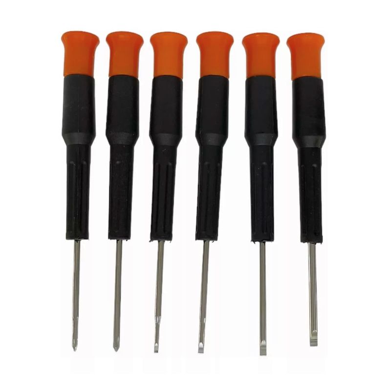 Set Juego 6 Pzas Destornilladores Perilleros de 45mm Profesional-0