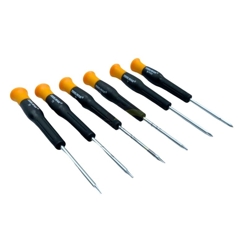 Set Juego 6 Pzas Destornilladores Perilleros de 45mm Profesional-2