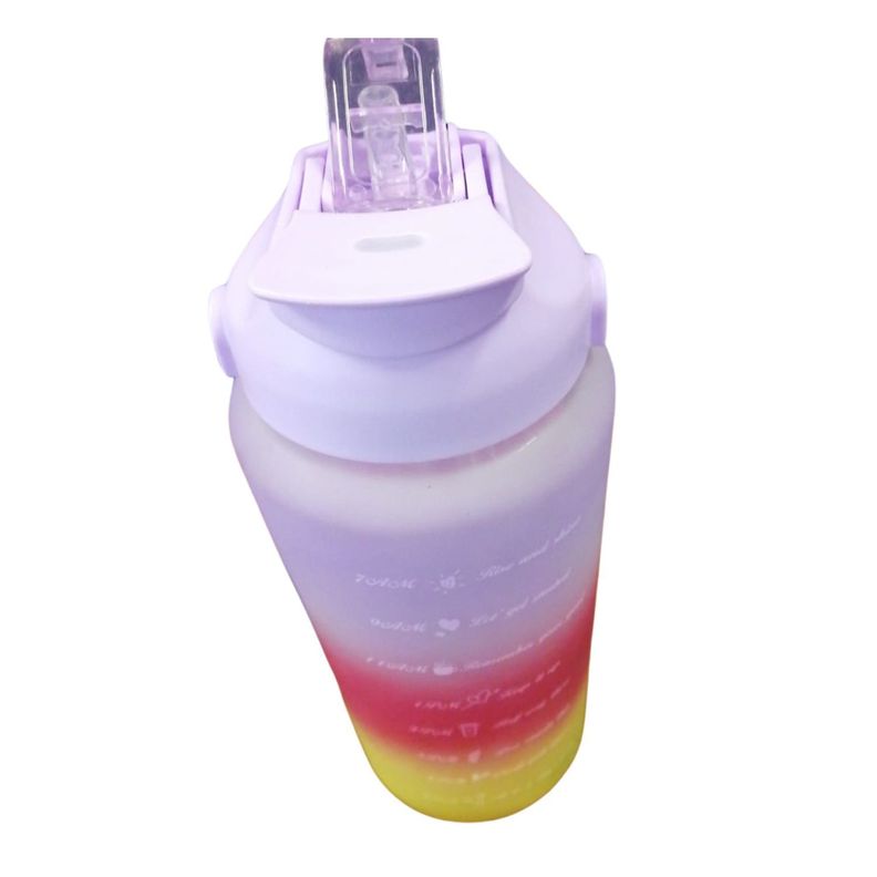 Set 2 Botellas Deportivas 2000ml Y 900ml Doble Boquilla-1