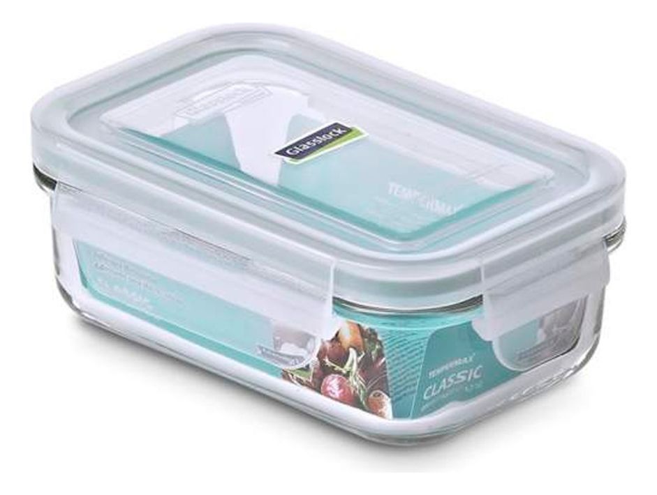 Contenedor Hermetico Vidrio Rectangular 2000 ml Glasslock-0