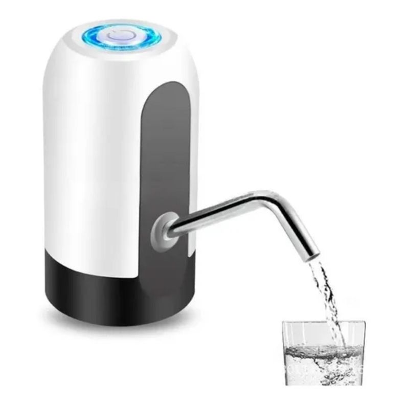 Bomba Dispensador Agua Electronico Recargable Usb-1