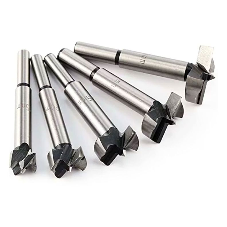 Set 5 Brocas para Madera 15-35mm Accesorios Ferreteria TMK19485-1