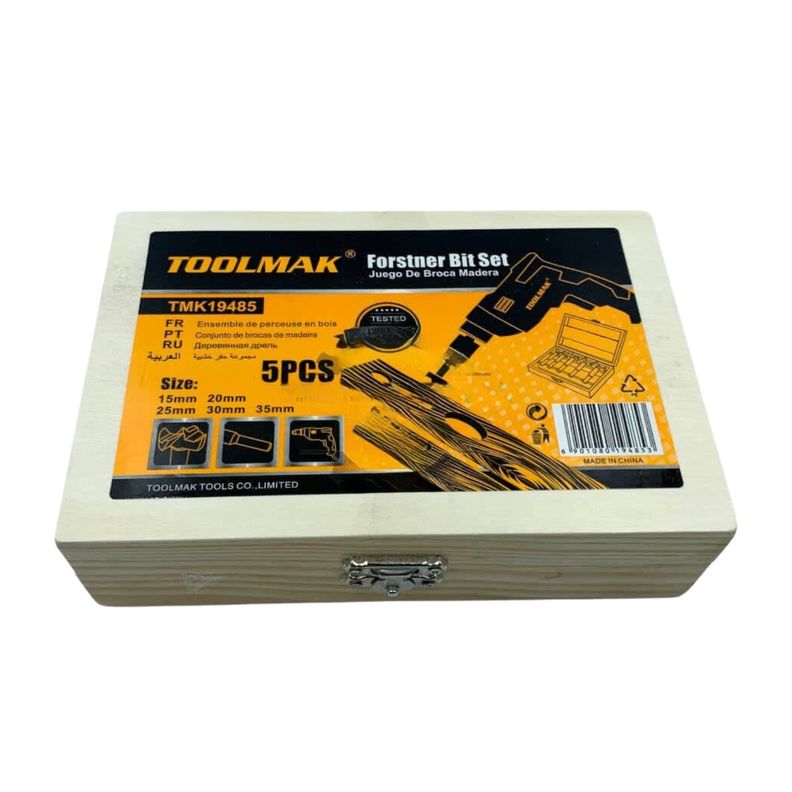Set 5 Brocas para Madera 15-35mm Accesorios Ferreteria TMK19485-3