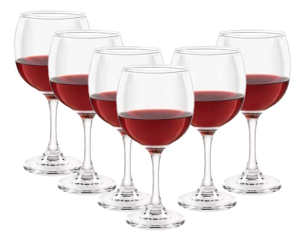 Set 12 Copas De Vino Premiere Cristar 365 Ml -1