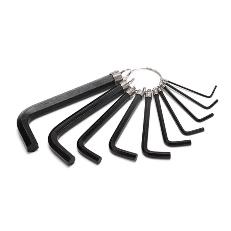 Set Juego Llave Allen 8 Pzas 6.9mm Herramientas Ferreteria-0