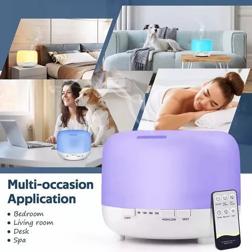 Humidificador Ultrasonico + Aceite Para Humificador Esencias-3