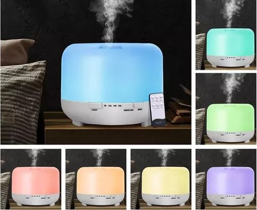 Humidificador Ultrasonico + Aceite Para Humificador Esencias-4