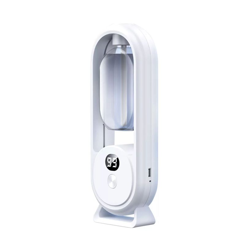 Ventilador Portátil Silencioso Recargable USB Compacto-0