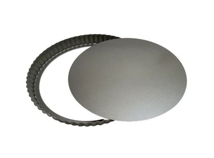 Molde Kuchen Desmontable Acero Carbonico Sweet Cook 26cm-2