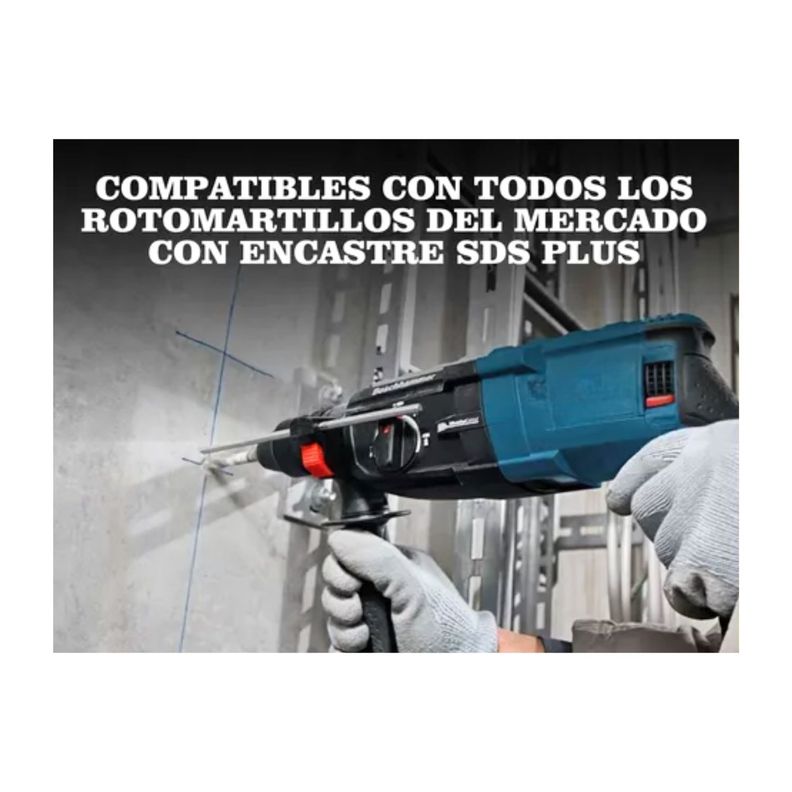 Broca para Concreto de 1/2" Herramienta Ferreteria KM610-2