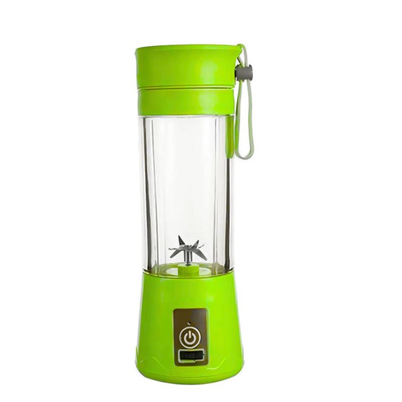 Licuadora Portátil Recargable USB Verde Batidos Smoothies-0