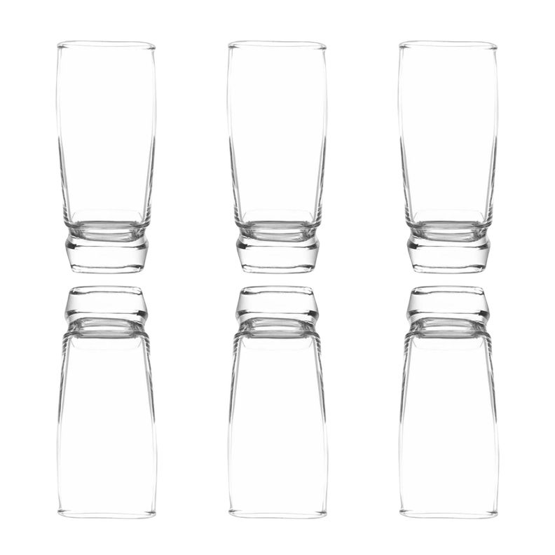 Pack 6 Vasos Altos Modelo Van Gogh De 341mL Cocina Elegante