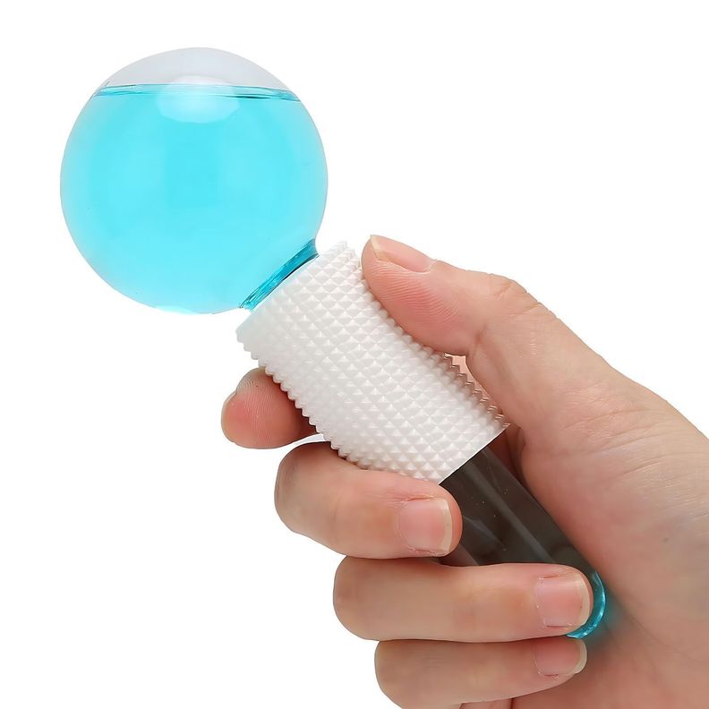 Masajeador Facial De Cristal Frio Calor Beauty-1