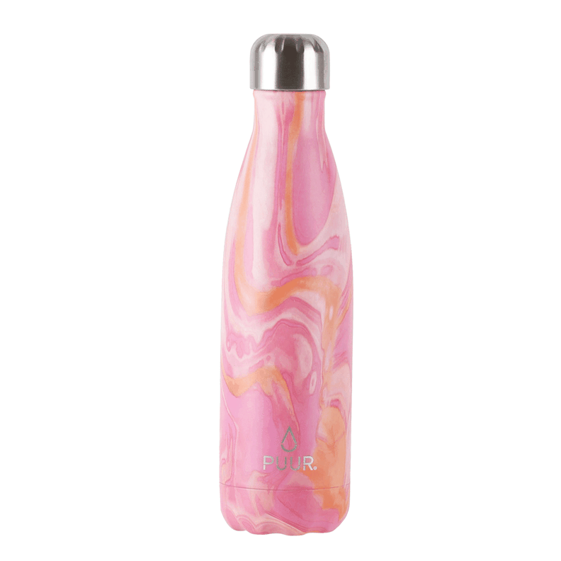 Botella Térmica Puur Bottle Rose Marble 500 ml-0