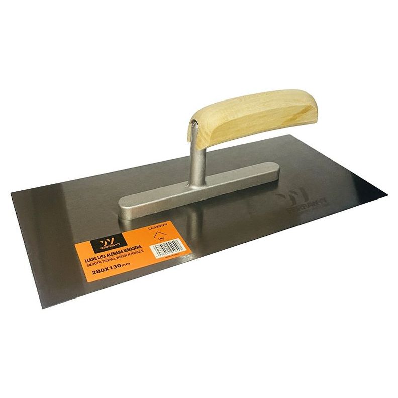 LLANA LISA ALEMANA M/MADERA 280mmX130mm FERRAWYY