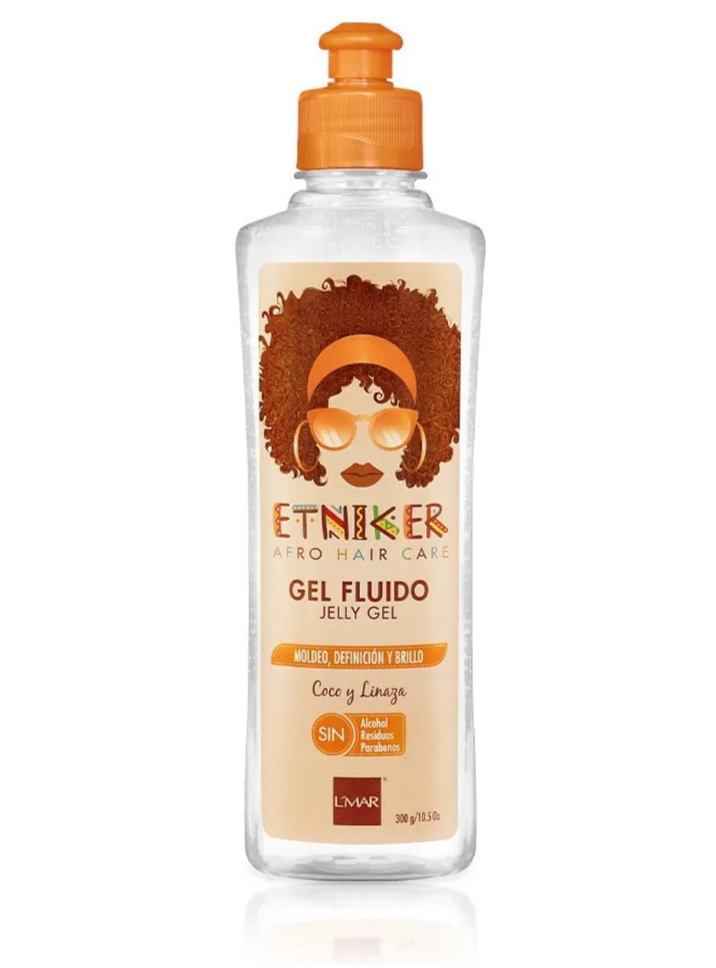 Etniker Gel Fluido 300g - Brillo Y Moldeo
