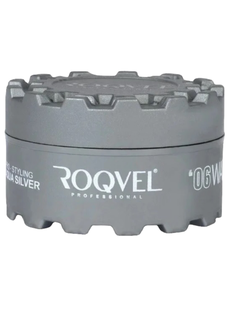 Cera Moldeadora Para El Cabello Y Barba Aqua Silver Roqvel-0