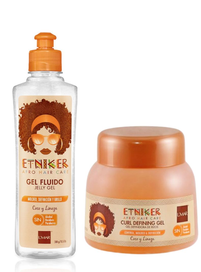 Kit Rulos Gel Fluido Jelly Gel Definidor 300g Apto Curly Diseno 11