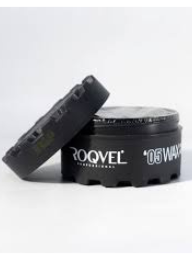Cera Moldeadora Roqvel Aqua Black Para Cabello Y Barba-1
