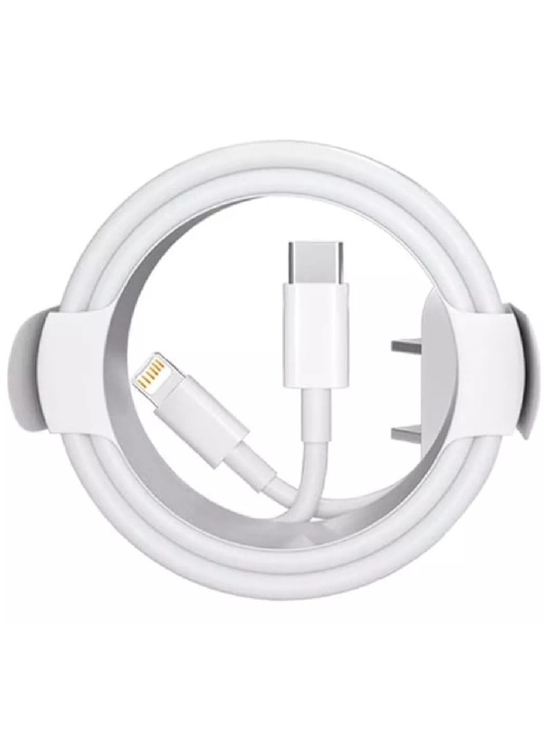 Cargador Tipo C Para Iphone 14 Pro Max Blanco-1