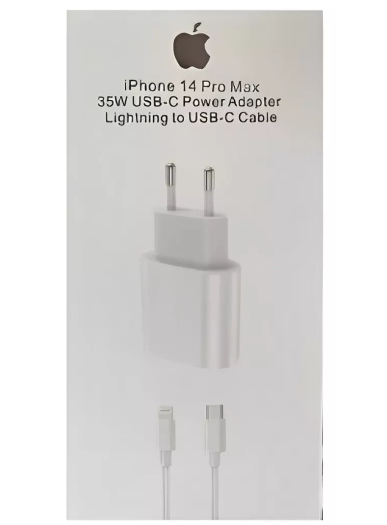 Cargador Tipo C Para Iphone 14 Pro Max Blanco-4