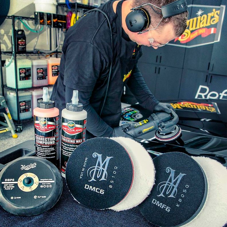 Bonete De Microfibra 5  Meguiars Da Microfiber Finishing Pad-3
